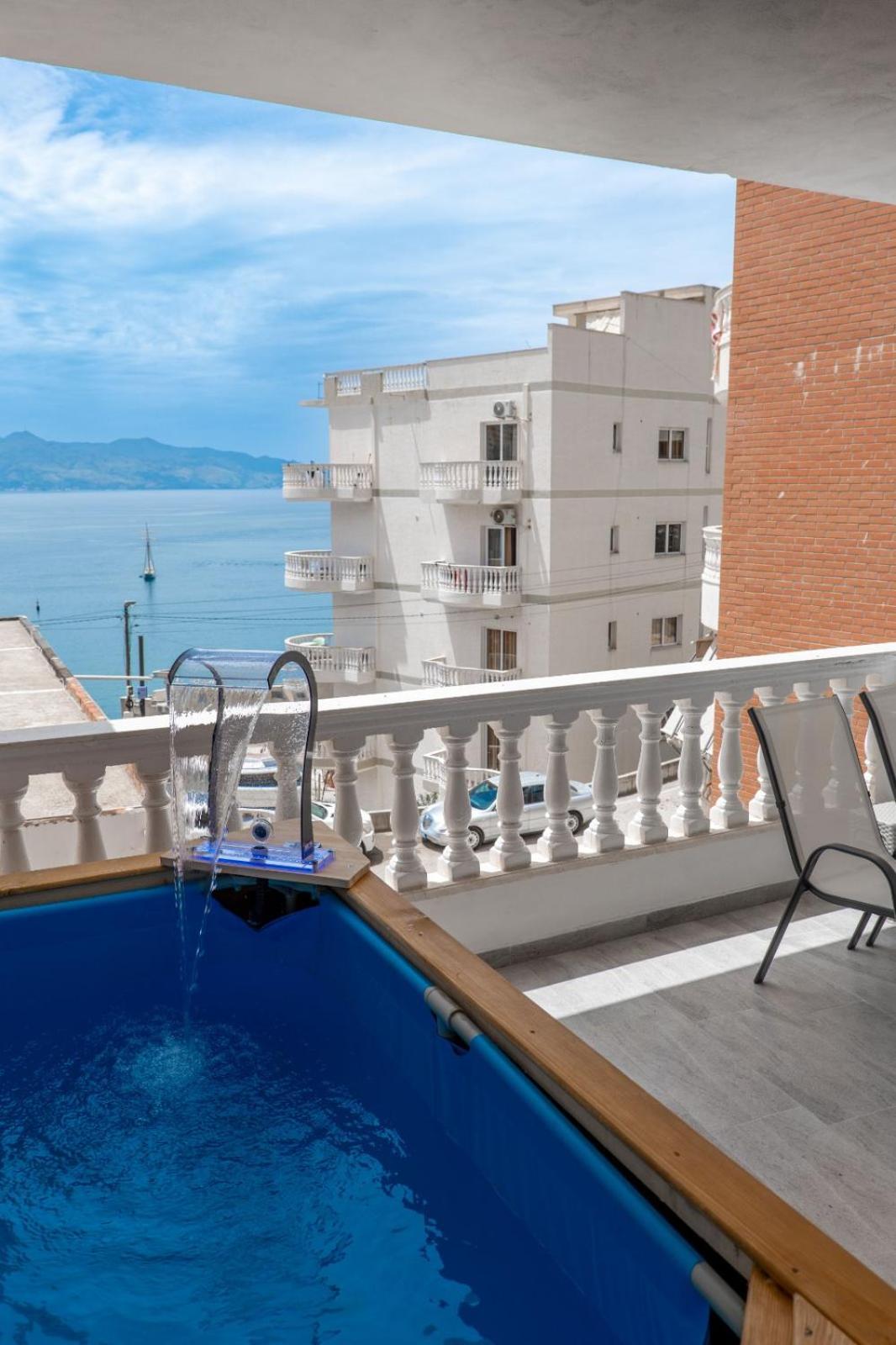 Esel Apartments Sarande Luaran gambar
