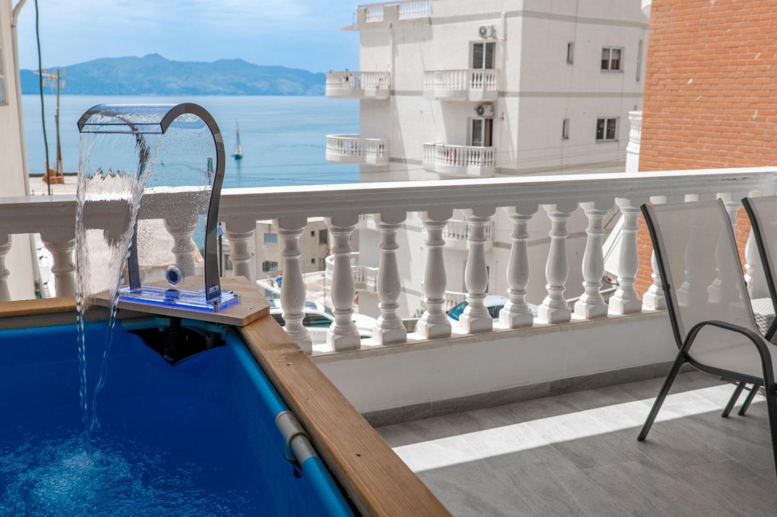 Esel Apartments Sarande Luaran gambar